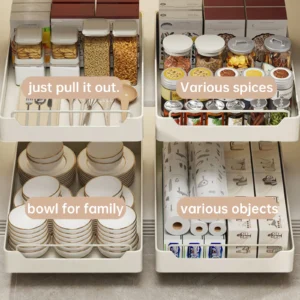 Heavy Duty Sliding Pull Out Cabinet Organizer