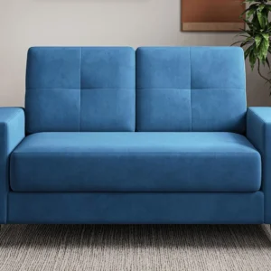 53" Dark Grey 2 Seater Compact Loveseat