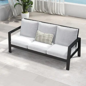Aluminum Water-Resistant Outdoor Patio Sofa