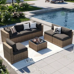 7-Piece Outdoor Patio Furniture Set